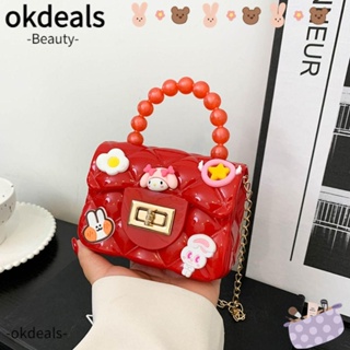 Okdeals กระเป๋าสะพายไหล่ ขนาดเล็ก สําหรับใส่หูฟัง โทรศัพท์มือถือ