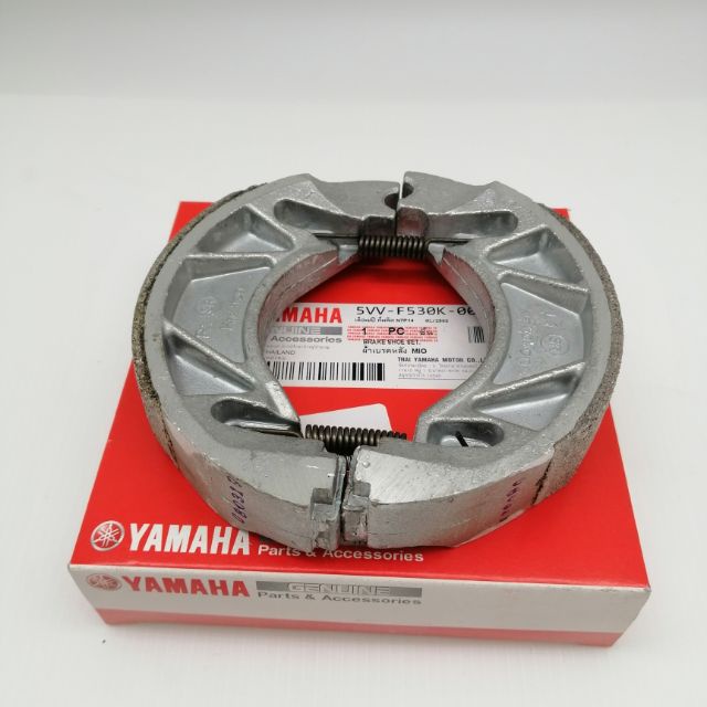 อะไหล่มอเตอร์ไซต์ ผ้าเบรคหลังMio-125MXใช้กับMio-125RR/Mio-125i.GT.GTR.GTaxหัวฉีด/GT-125(5VV)