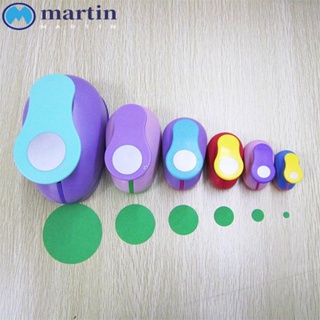 Martin เครื่องเจาะรู ทรงกลม ลายนูน ขนาด 9 16 25 มม. สําหรับเด็ก