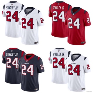 เสื้อกีฬาแขนสั้น ลายทีมชาติฟุตบอล NP2 NFL Houston Texans Game Jersey Derek Stingley JR พลัสไซซ์ PN2