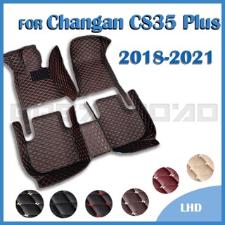 Rhd พรมปูพื้นรถยนต์ สําหรับ Changan CS35 Plus 2018 2019 2020 2021