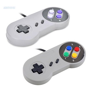 【3C】จอยสติ๊กควบคุมเกม สําหรับ SuperNintendo SNES 16 Bit