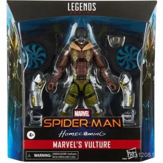 Hasbro แท้ โมเดลฟิกเกอร์ marvel legends Vulture Big Box Movie Version Deluxe ขนาด 20 ซม. สําหรับตกแต่งบ้าน