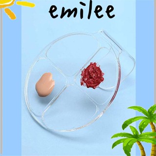 Emilee ชุดพาเลทไม้พาย อะคริลิค สําหรับแต่งหน้า เกลี่ยรองพื้น