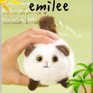 Emilee พวงกุญแจ จี้ตุ๊กตากระต่าย แมวน่ารัก สีฟ้า สําหรับเด็กผู้หญิง