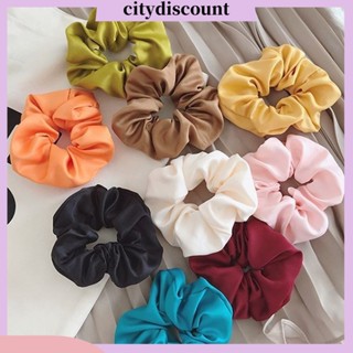 &lt;citydiscount&gt; ยางรัดผม ผ้ายืดได้ สไตล์ฝรั่งเศสย้อนยุค สําหรับผู้หญิง งานแต่งงาน