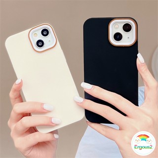 เคสโทรศัพท์มือถือ ซิลิโคนนิ่ม ผิวด้าน กันกระแทก สีพื้น หรูหรา เรียบง่าย สําหรับ iPhone 14 13 12 11 Pro Max X Xr Xs Max 8 7 6 6s Plus SE 2020