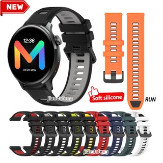 สายนาฬิกาข้อมือ ซิลิโคนนิ่ม ระบายอากาศ แบบเปลี่ยน สําหรับ Mibro Watch X1 A1 Lite 2 C2 22 มม. 20 มม.