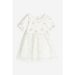 H&amp;M  Girl Tulle-skirt jersey dress 1129304_1