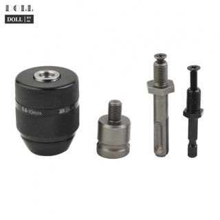 ⭐24H SHIPING ⭐Drill Chuck 3/8-24UNF 4pcs Chuck Converter Keyless Metal Drill With Quick Change