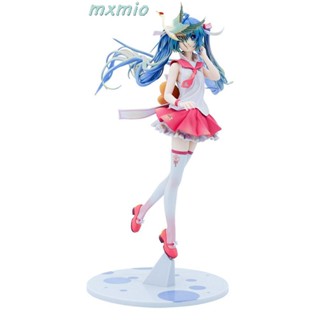 Mxmio โมเดลฟิกเกอร์ PVC รูปการ์ตูนอนิเมะ Hatsune MIKU DOLL V4 สําหรับเก็บสะสม ตกแต่งบ้าน