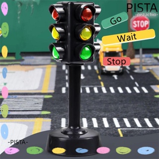 PISTA โมเดลไฟจราจร พลาสติก ของเล่นคลาสสิก ของขวัญ สําหรับเด็ก