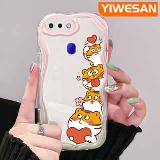 เคสโทรศัพท์มือถือ แบบใส กันกระแทก ลายการ์ตูนเสือนําโชคน่ารัก สีสันสดใส สําหรับ OPPO R17 R15 Pro