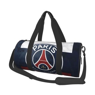 กระเป๋าเดินทาง กระเป๋าถือ ลาย Paris Saint-Germain FC สําหรับผู้ชาย และผู้หญิง เหมาะกับการพกพาเล่นกีฬา เข้ายิม