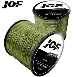 Jof สายเอ็นตกปลา แบบถัก 500 ม. 300 ม. 0.14-0.5 มม. 8 เส้น