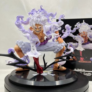 ฟิกเกอร์ อนิเมะวันพีช Luffy Sun God Nika เกียร์ 5 50 ซม.