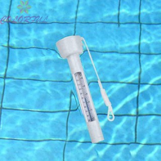 【COLORFUL】Thermometer Plastic Shatter Resistant Swimming Pool Water Temp 0-50 Degrees