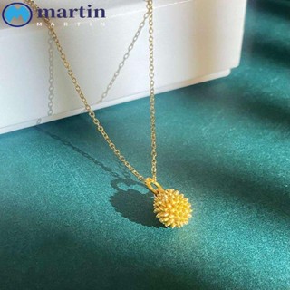 Martin สร้อยคอผู้หญิง แวววาว ทราย สีทอง ออกแบบเฉพาะ ของขวัญเด็กผู้หญิง สร้อยคอ