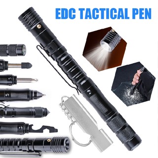 New 12 in 1 Multifunction Tactical Pen Defense Pen Self Defense EDC Tactical Pen