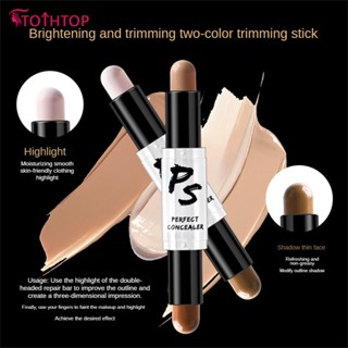 Vibely Double-head Repairer Stereo Shaping Natural Traceless Double-color Repairer High-gloss Brightening Cosmetics [TOP]