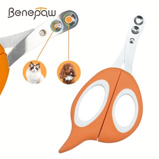 Benepaw กรรไกรตัดเล็บ กันลื่น ออกแบบตามสรีรศาสตร์ สําหรับสัตว์เลี้ยง สุนัข แมว