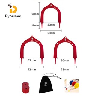 Dynwave 3x ประตูกอล์ฟ พัตเตอร์โลหะ อุปกรณ์ช่วยฝึกตีกอล์ฟ