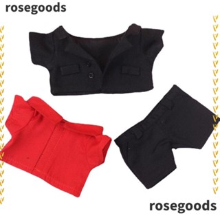 Rosegoods1 เสื้อยืดลําลอง ผ้าฝ้าย 6 แบบ 1/12 15 ซม. สําหรับตุ๊กตา