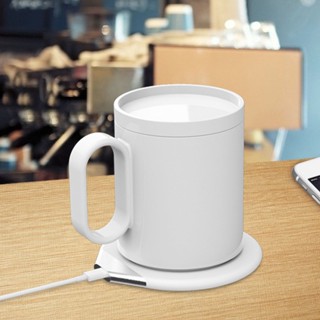 Hom-E Mug Warmer Pad อุณหภูมิคงที่ไร้สายมัลติฟังก์ชั่นแหล่งจ่ายไฟ USB ชุดอุ่นกาแฟไฟฟ้าสำหรับบ้าน