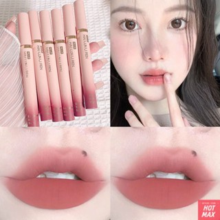 HLLR New White Lip Glaze Matte Surface Matte is not Easy To The Cup Student Cheap Lip Gloss Cosmetic Lipstick [hotmax]