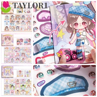 Taylor1 สมุดระบายสี รูปเจ้าหญิงน่ารัก สร้างสรรค์ ของขวัญ ของเล่นเสริมการเรียนรู้ สําหรับเด็ก