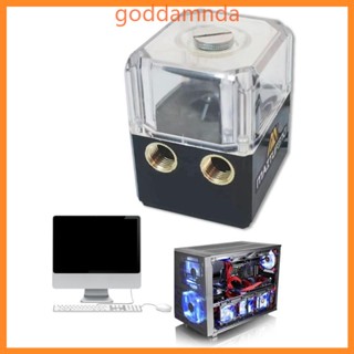 Godd ถังปั๊มน้ํา แบบเงียบพิเศษ สําหรับคอมพิวเตอร์ PC CPU Liquid Computer Water Cooling