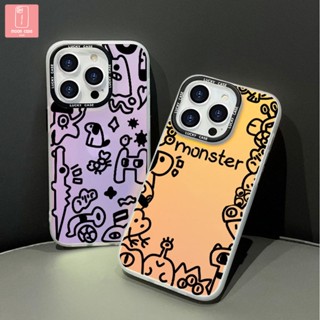 【ส่งจากไทย】One-Eyed Monster Case ใช้ได้กับ for iPhone 12 13 14 Pro Max 13 12 11 XSMax XR X XS Case