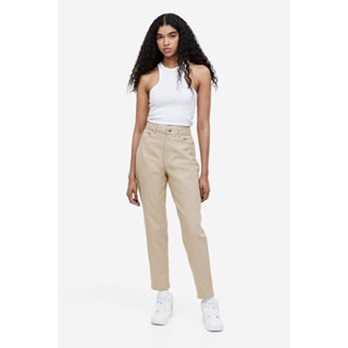 H&amp;M  Woman Mom Loose Fit Twill trousers 1194234_1