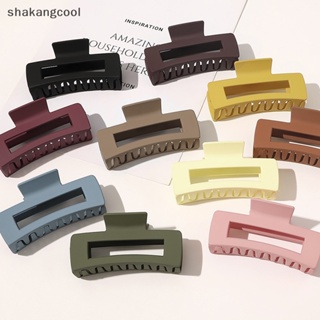 Shakangcool กิ๊บติดผมพลาสติก ขนาดใหญ่ สีสันสดใส สําหรับผู้หญิง SGL