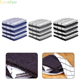 ⭐24H SHIPING ⭐Kitchen Towels 30x30cm 8PCS Absorbent Cotton Dish Clean Cloth Tea Towel