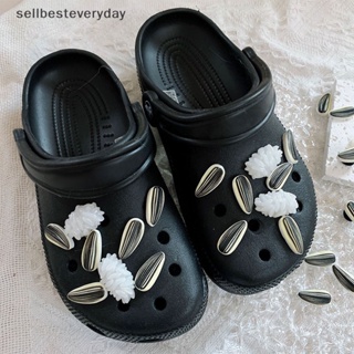 Seth ลูกปัดเรซิ่น รูปข้าวโพดคั่ว แตงโม 3D DIY สําหรับตกแต่งรองเท้า Croccorn