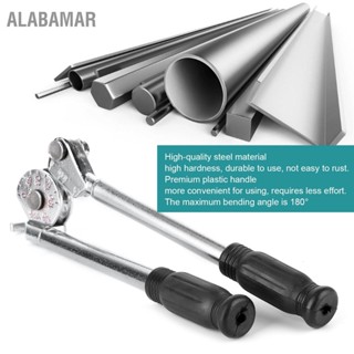 ALABAMAR 1/4in Manual Tube Bender 180 Degree Bending Tool สำหรับท่อประปาเครื่องปรับอากาศท่อทองแดง