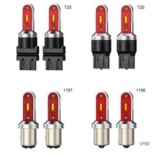 Super หลอดไฟเลี้ยว LED 1156 1157 T20 T25 สําหรับรถยนต์ 2 ชิ้น