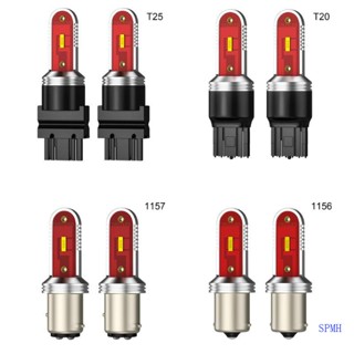 Super หลอดไฟเลี้ยว LED 1156 1157 T20 T25 สําหรับรถยนต์ 2 ชิ้น