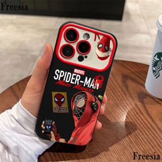 ใหม่ เคสโทรศัพท์มือถือ ซิลิโคนนิ่ม ลายสไปเดอร์แมน ตลก สําหรับ Iphone 14promax 13pro 12 11 7p UJ7E