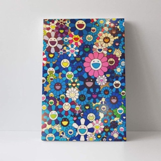 Murakami Flower ภาพจิตรกรรมบนผ้าใบ HD สําหรับตกแต่งผนังบ้าน 40x60 ซม.