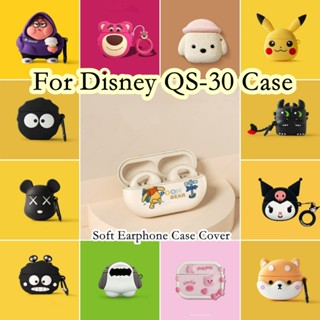 พร้อมส่ง!  เคสหูฟัง แบบนิ่ม ลายการ์ตูนดิสนีย์ สําหรับ QS-30 QS-30