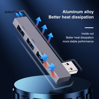 &lt;Dobetter&gt; อะแดปเตอร์ฮับ USB 20 USB30 ความเร็วสูง ขนาดเล็ก สําหรับคอมพิวเตอร์