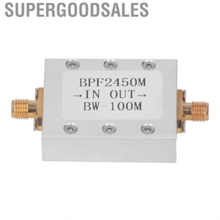 Supergoodsales Signal Bandpass Filter  Easy Installation Good Filtering SMA Interface 2450MHz for Audio