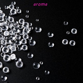 Aroma การ์ดน้ําค้างจําลอง แบบใส สําหรับตกแต่งเล็บ DIY 350 ชิ้น