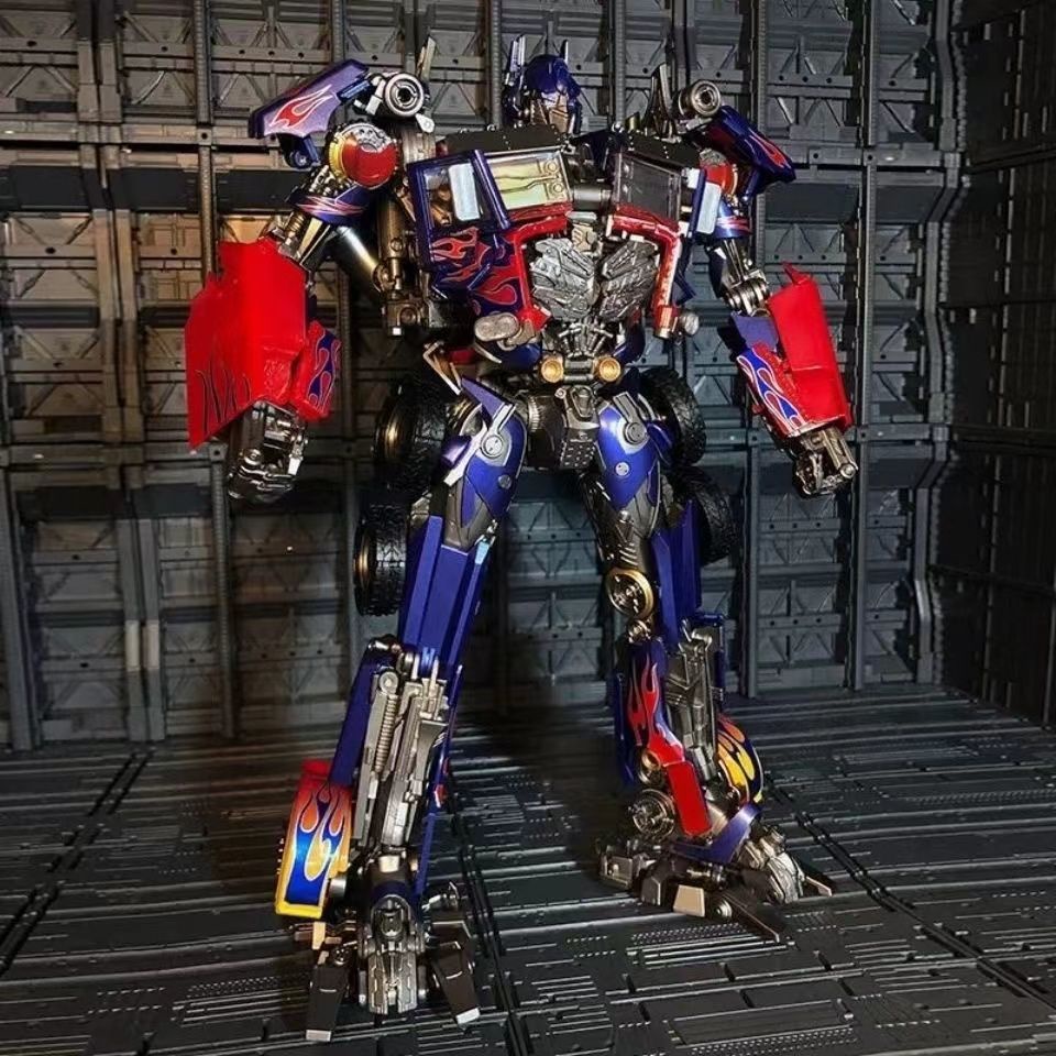 โมเดลฟิกเกอร์ Mamba KM01 รุ่นอัลลอย LS03 Optimus Prime Abs Prime สีดํา ของเล่นสําหรับเด็ก