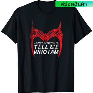 [S-5XL] เสื้อยืด พิมพ์ลาย marvel WandaVision Scarlet Witch Quote นําเข้าจากสไปเดอร์แมน สําหรับผู้ชาย และผู้ใหญ่