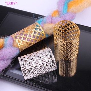 Luckybabys&gt; 5 ชิ้น / เซต สีทอง เดรดล็อก กิ๊บติดผมถักเปีย DIY ข้อมือ เงิน เปิด อุปกรณ์จัดแต่งทรงผม ใหม่