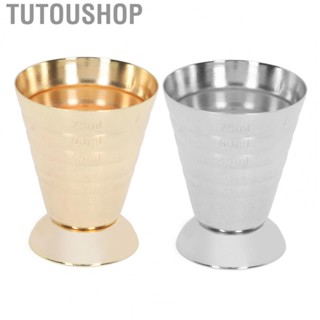 Tutoushop Bar Measuring Cup Multifunction Stainless Steel Cocktail Jiggers for Bar for Restaurant