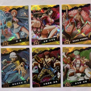 การ์ดเผาผลาญ ลายการ์ตูนอนิเมะ One Piece Luffy Empress Yamaji Rare สําหรับสะสม